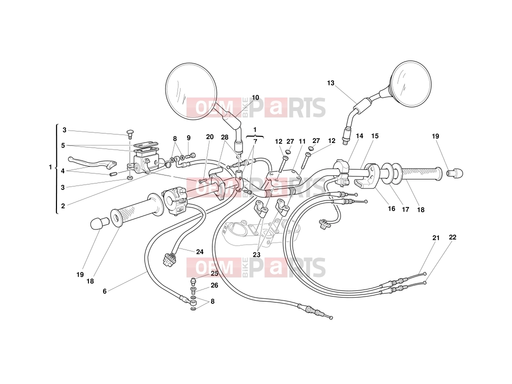 DUCATI Monster 400/600/750 マニュアル 79 配線図 モンスター400 取扱説明書 ドゥカティ 正規 中古 バイク 整備書 配線図