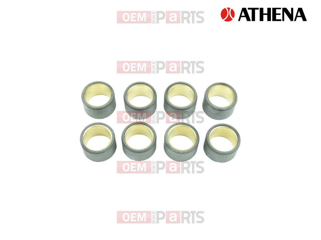 Athena 8 Variator Rollers Kit 25x17 gr.16