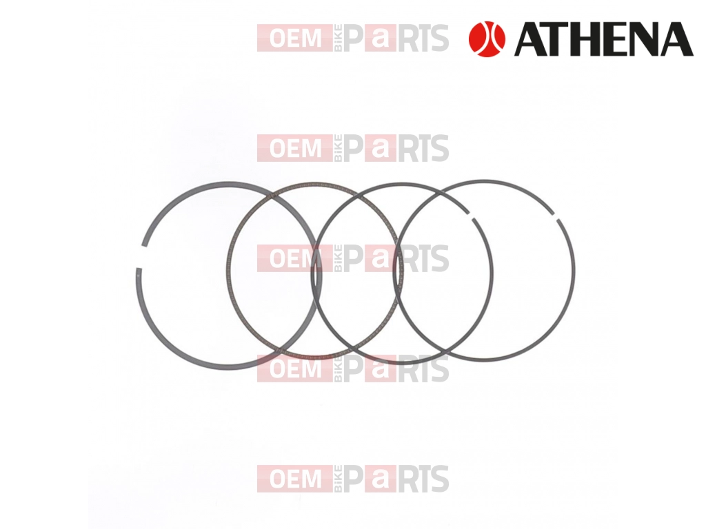 Jeu de segments, piston (D.77 - F - for Athena Piston)