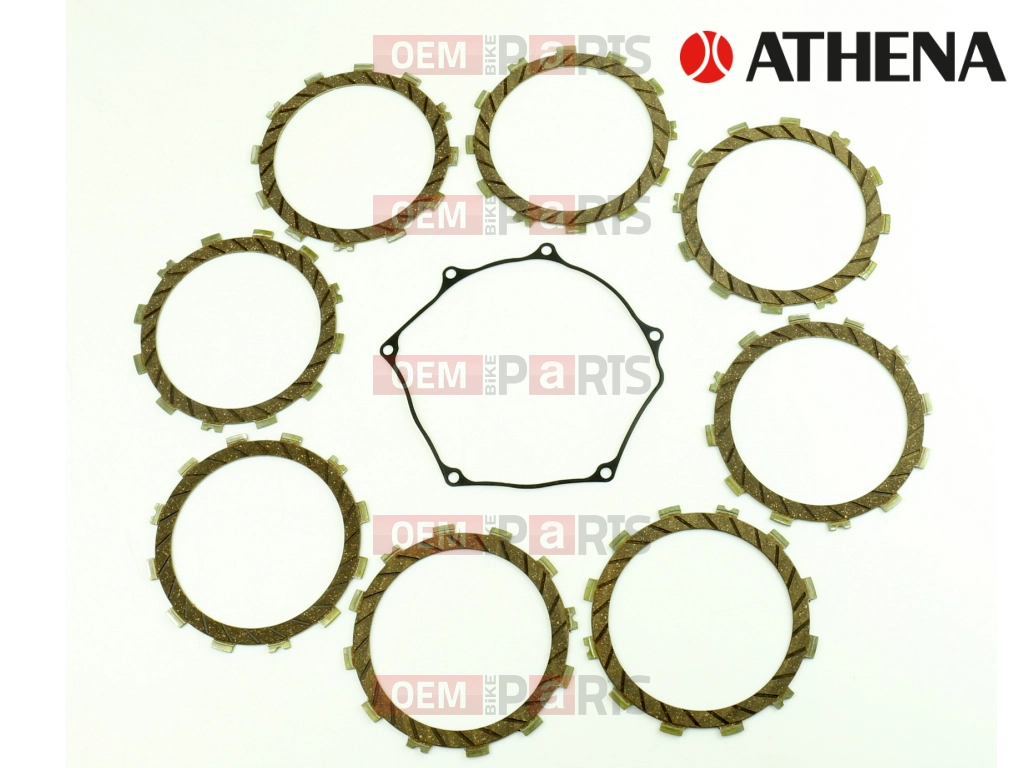 Friction clutch plates kit + cover gasket