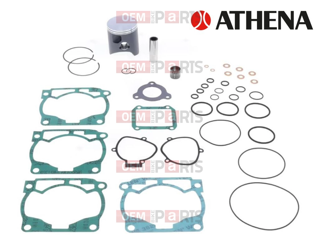 Piston + Top gasket kit (66.37 mm - D - Cast)