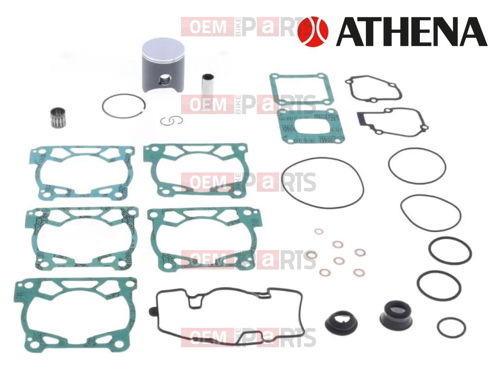 Piston + Top gasket kit (66.35 mm - B - Cast)