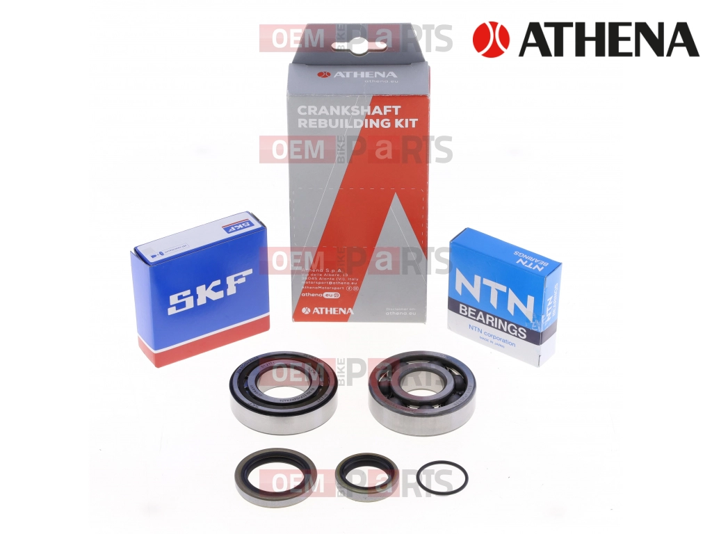 Kit Revisione Albero Motore: Kit Cuscinetti e Paraolio