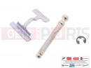 PIAGGIO 498849 - Brake pad fixing