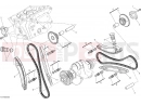 44740101D - COMPLETE FIXED TENSIONER ROLLER