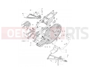 SPMV80A0B3577 - BRACKET, FOOTREST, LEFT SIDE