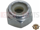 10 pc - 7624 - NUT, SELF LOCKING HEX