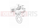 T2025415 - Bracket, Caliper, Front