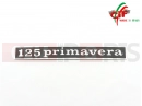 TARGHETTA 125 PRIMAVERA PARTE POST