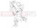 T2309708-MS - Bracket, Mudguard, Front, RH, Painted