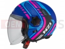 Ringway 2 Duo CONNECTED BLUE & PINK kask odrzutowy