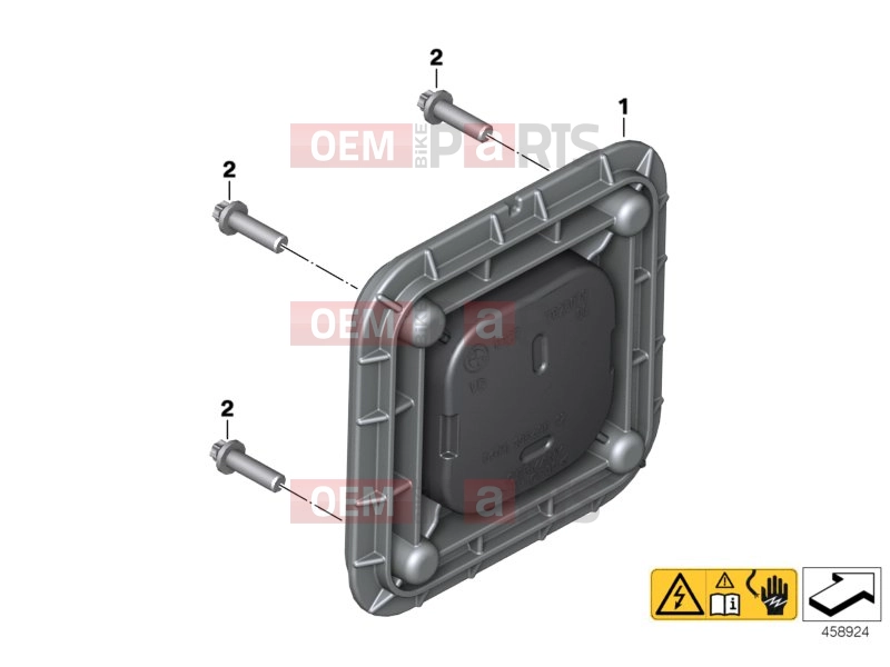 BMW Motorrad BMW 2013 C-Models C evolution (0C03) Vent unit