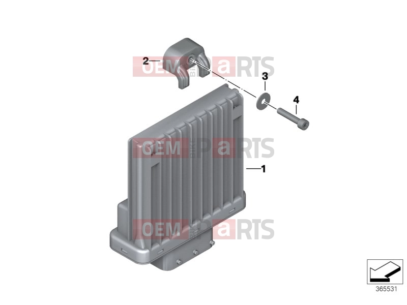 BMW Motorrad BMW 2013 C-Models C evolution (0C03) General Module 