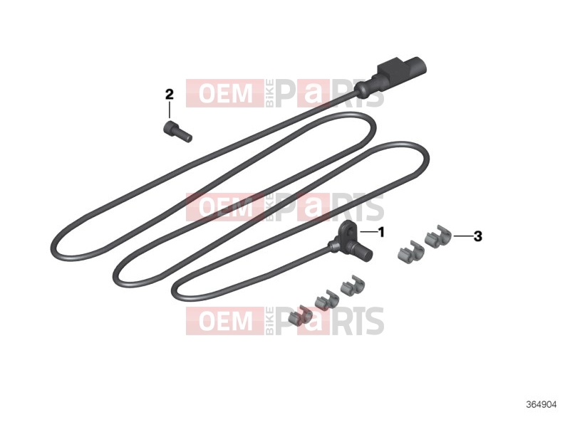BMW Motorrad BMW 2016 C-Models C evolution (0C03) 34_2215 | Wheelspeed sensor