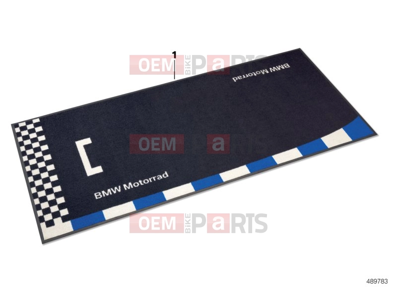 BMW Motorrad BMW 2017 C-Models C evolution (0C03) Motorcycle carpet