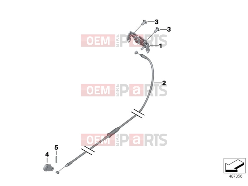 BMW Motorrad BMW 2018 C-Models C evolution (0C03) Seat bench locking system