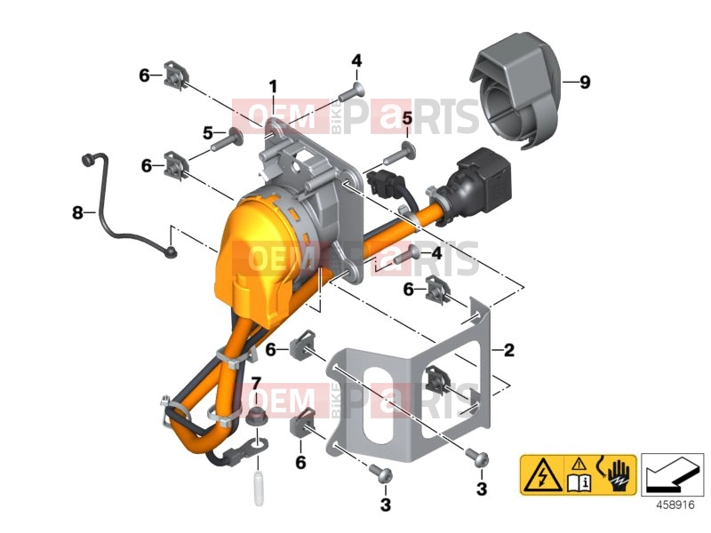 BMW Motorrad BMW 2018 C-Models C evolution (0C03) 61_3841 | Charging socket