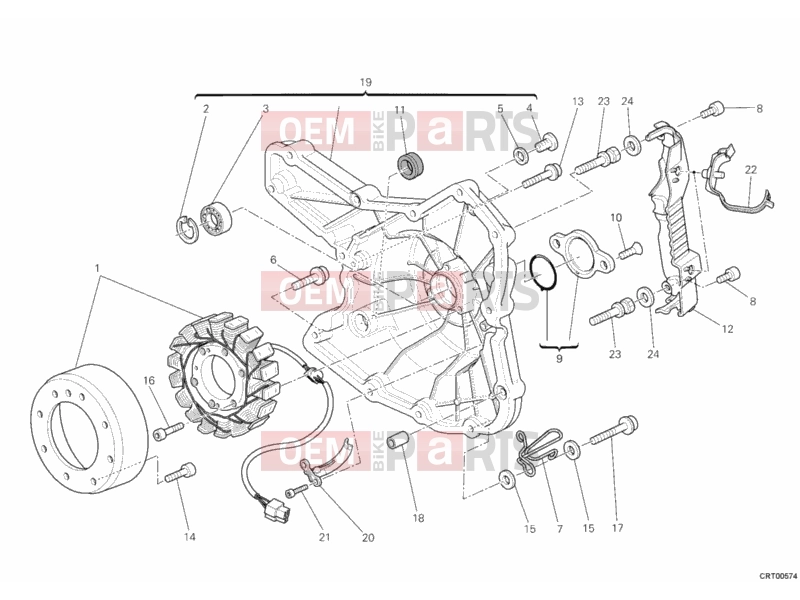DUCATI 2014 Monster 796 ABS GENERATOR » IGNITION SYSTEM