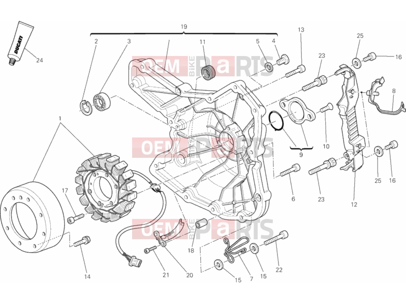 DUCATI 2014 Monster 796 - DMT GENERATOR » IGNITION SYSTEM