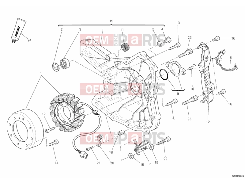 DUCATI 2013 Monster 1100 EVO ABS GENERATOR » IGNITION SYSTEM