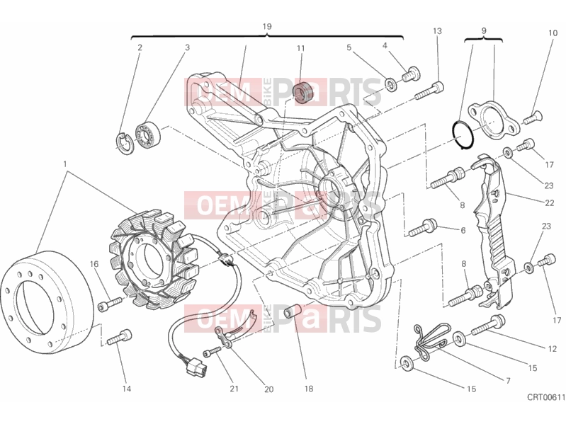 DUCATI 2013 Monster 659 GENERATOR » IGNITION SYSTEM