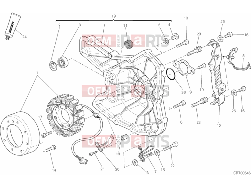 DUCATI 2013 Monster 696 ABS ANNIVERSARY GENERATOR » IGNITION SYSTEM