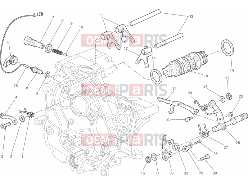 DUCATI 2013 Monster 795 ABS SHIFT CAM - FORK » FRONT SUSPENSION