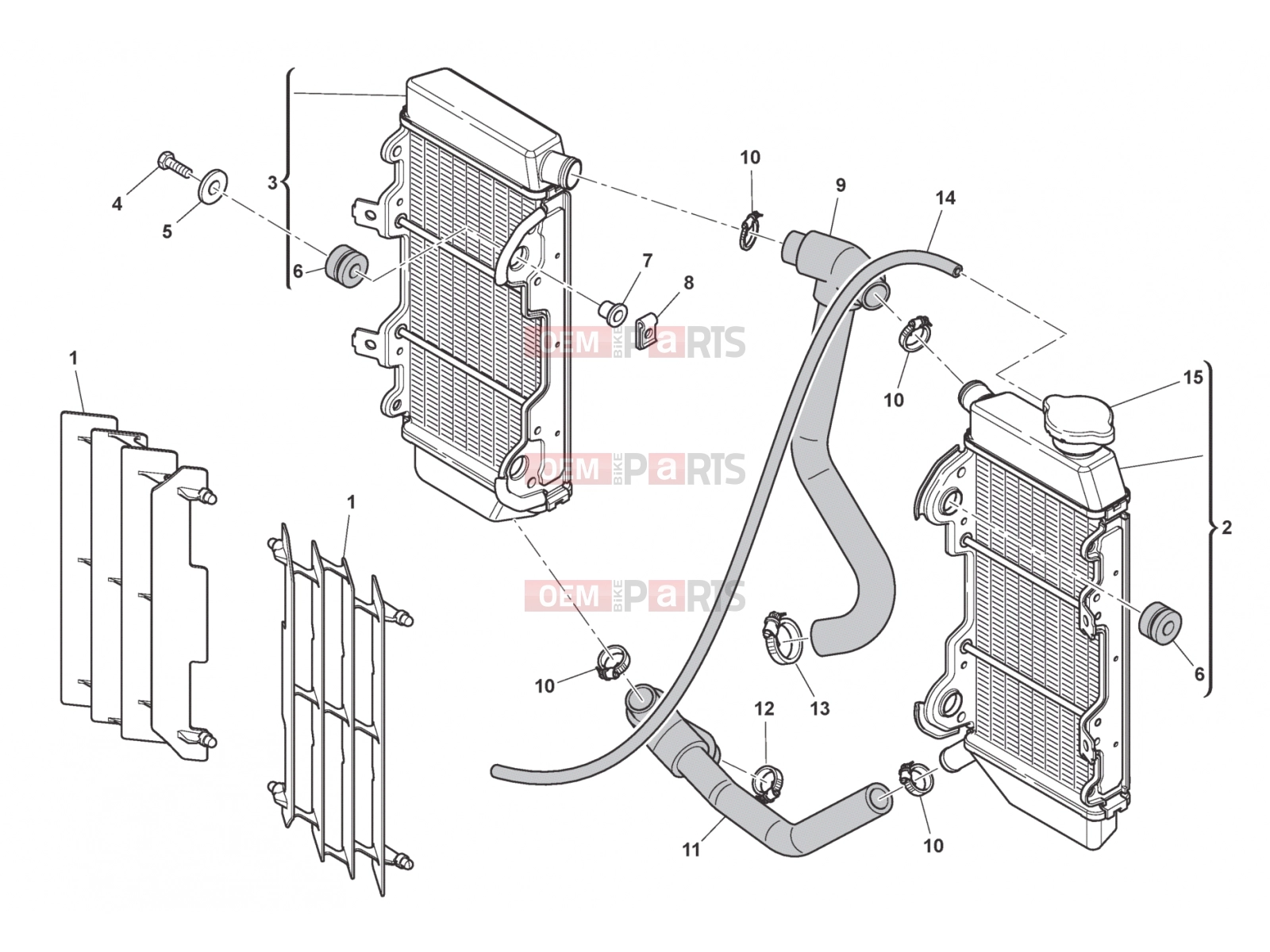 HUSQVARNA 2013 TC 449 COOLING SYSTEM