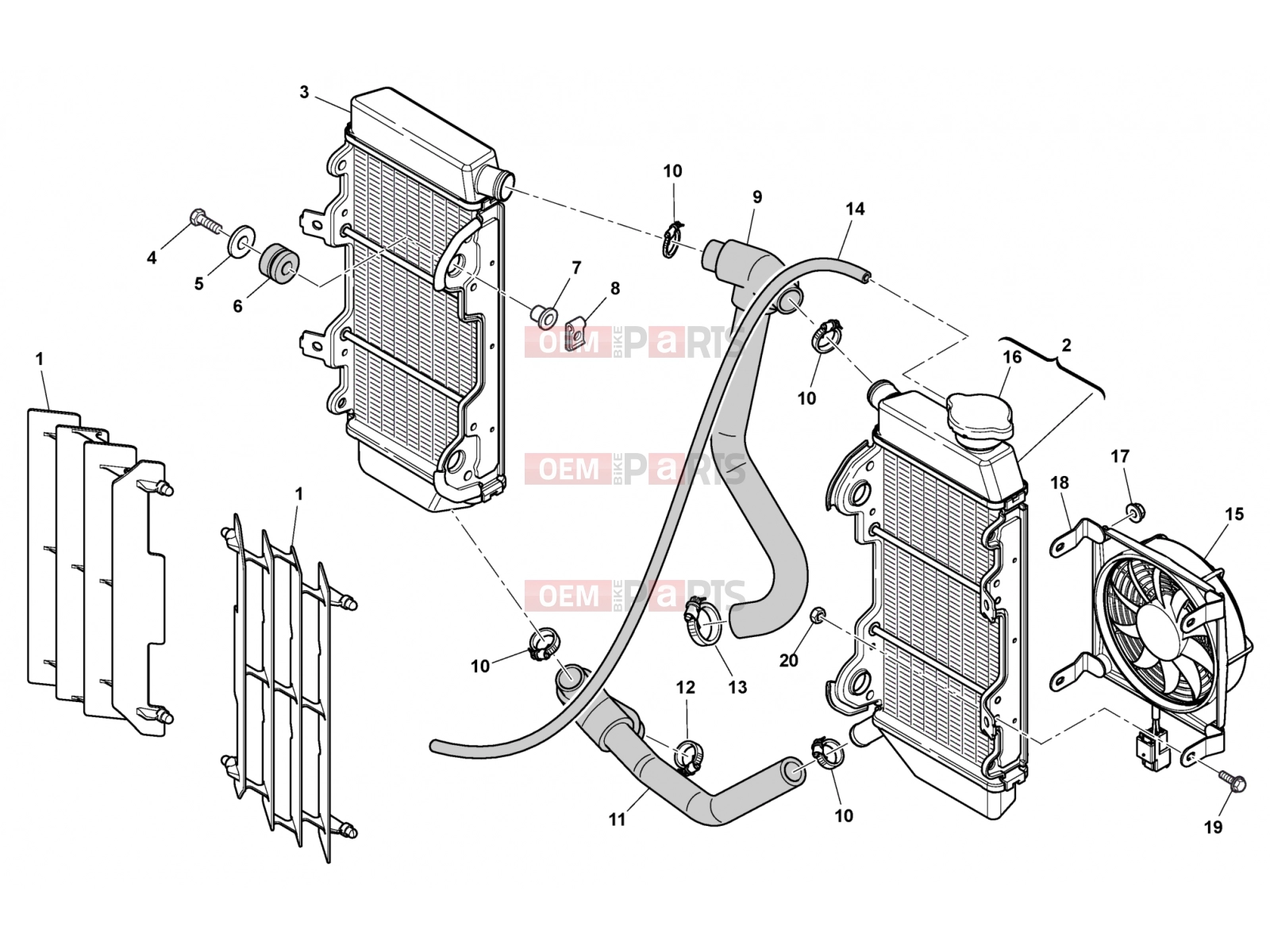 HUSQVARNA 2012 SMR 511 COOLING SYSTEM