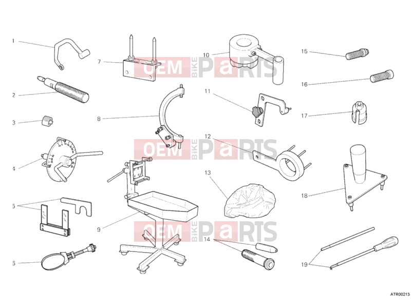 DUCATI 2012 Multistrada 1200 ABS WORKSHOP SERVICE TOOLS, ENGINE I » UNCLASSIFIED