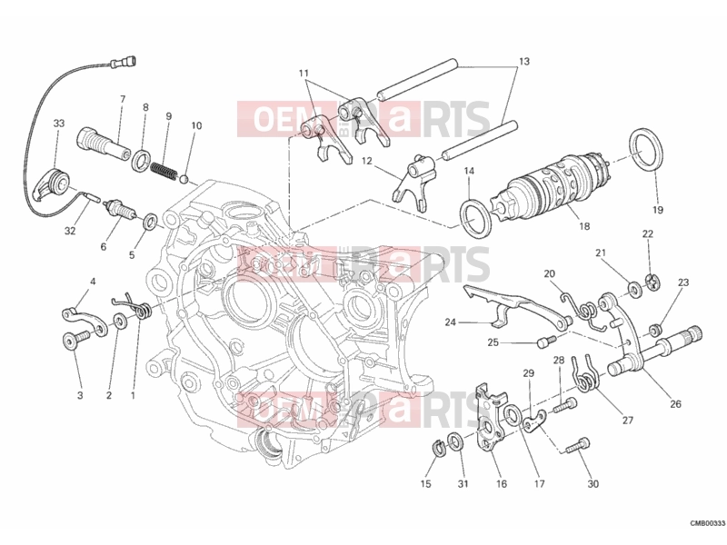 DUCATI 2011 Monster 796 ABS SHIFT CAM - FORK » FRONT SUSPENSION