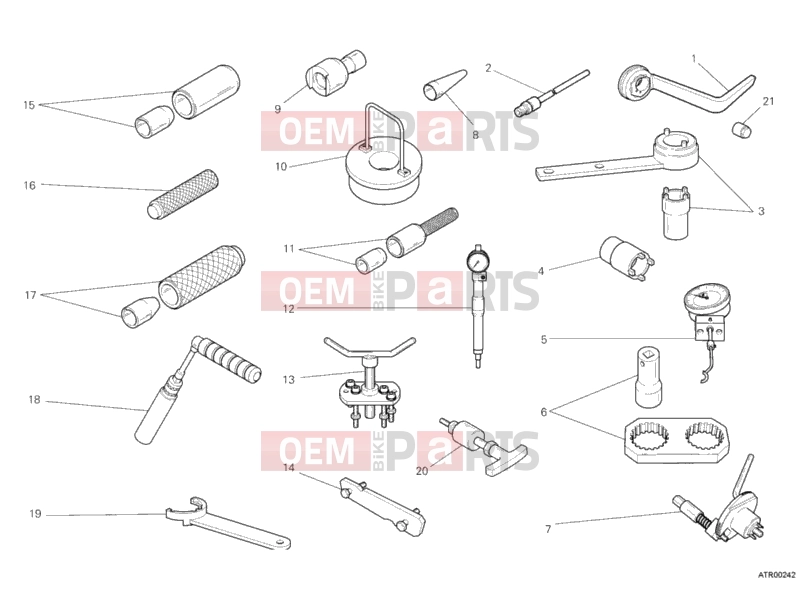 DUCATI 2011 Diavel WORKSHOP SERVICE TOOLS, ENGINE II » UNCLASSIFIED