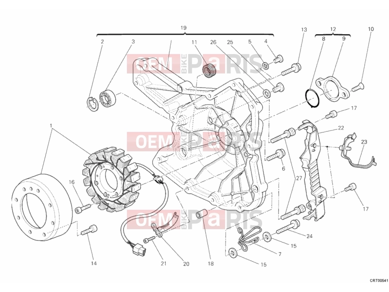 DUCATI 2010 Monster 1100 ABS GENERATOR » IGNITION SYSTEM