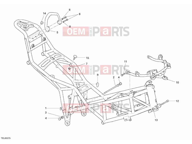 DUCATI 2010 Multistrada 1100 S FRAME » FRAME