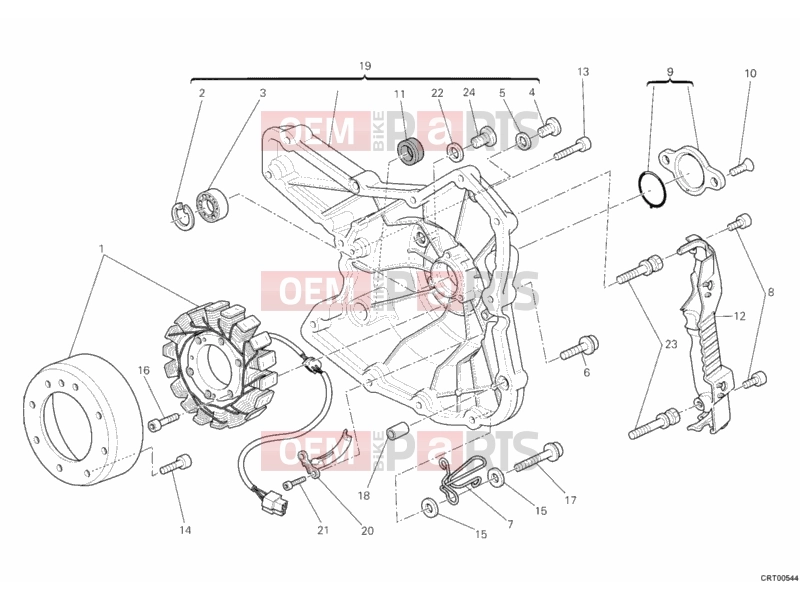 DUCATI 2010 Monster 696 ABS GENERATOR » IGNITION SYSTEM