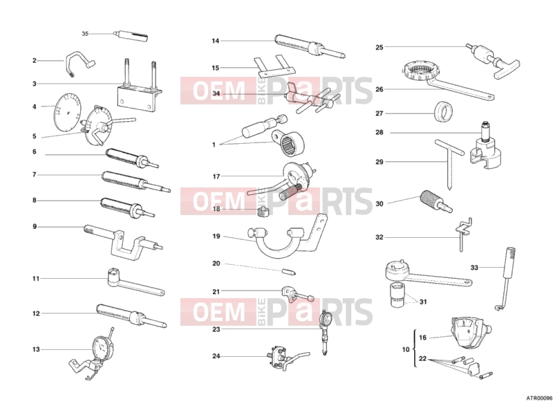 DUCATI 2009 Multistrada 1100 WORKSHOP SERVICE TOOLS, ENGINE » UNCLASSIFIED