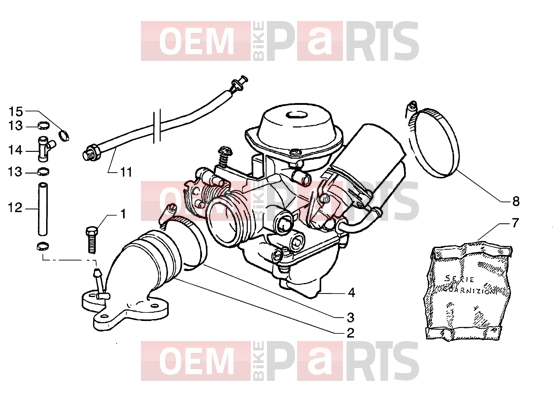 PIAGGIO Engine » Carburettor