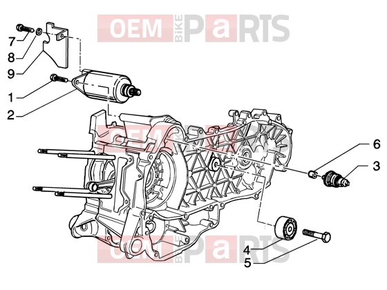 PIAGGIO Engine » Electric starter
