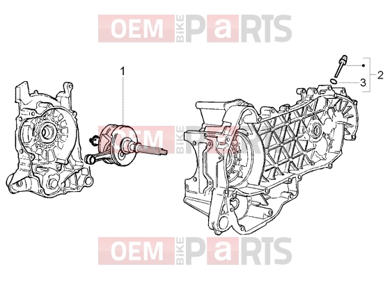 PIAGGIO Engine » Crankshaft