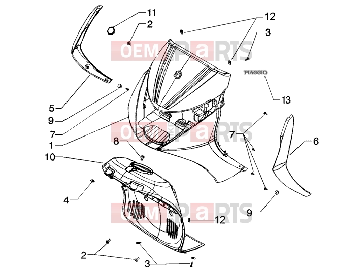 PIAGGIO Chassis » Shield