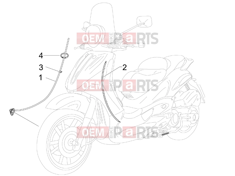 PIAGGIO Beverly 400 ie Tourer Braking system - Transmissions » Transmissions