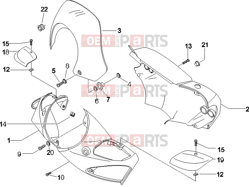 PIAGGIO Beverly 500 ie Handlebars/Steering » Handlebars coverages