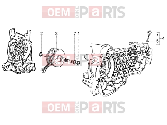 PIAGGIO Engine » Crankshaft
