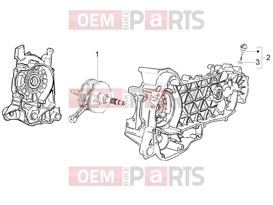PIAGGIO Engine » Crankshaft
