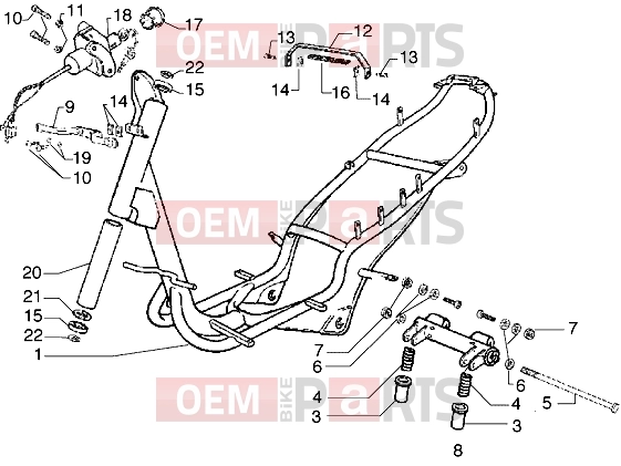 PIAGGIO Chassis » Frame