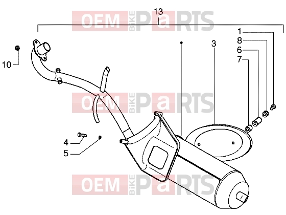 PIAGGIO Engine » catalytic silencer