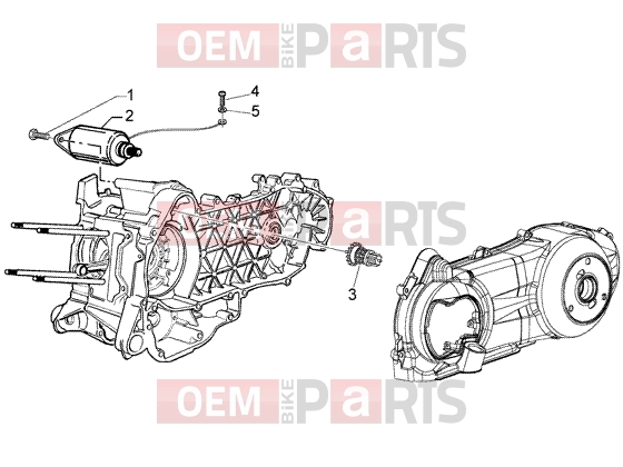 PIAGGIO Engine » Electric starter