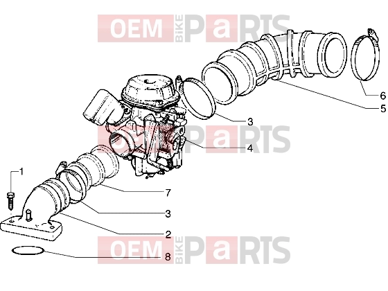 PIAGGIO Engine » Carburettor