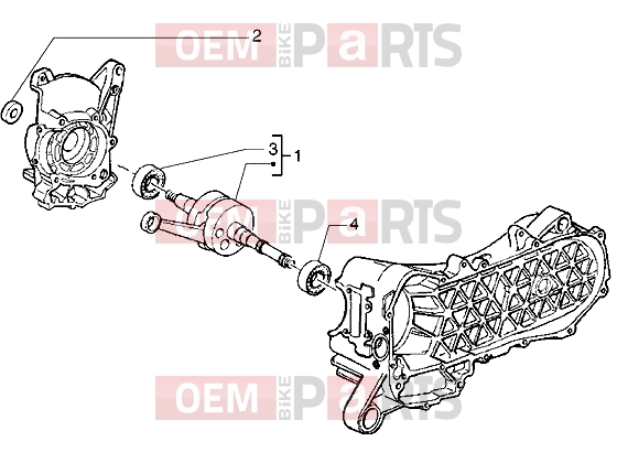 PIAGGIO Engine » Crankshaft