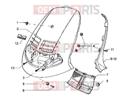 PIAGGIO Chassis » Shield